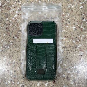 Green Textured Phone Case for iPhone 13 Pro Max